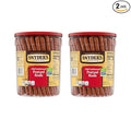 Snyder's of Hanover, Old Fashioned Pretzel Rods, 27 Oz Canister (Pack of 2)